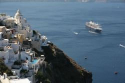 Ευρώπη - Ελλάδα - Νησιά Αιγαίου πελάγους - Κυκλάδες - Σαντορίνη - Φηρά 
