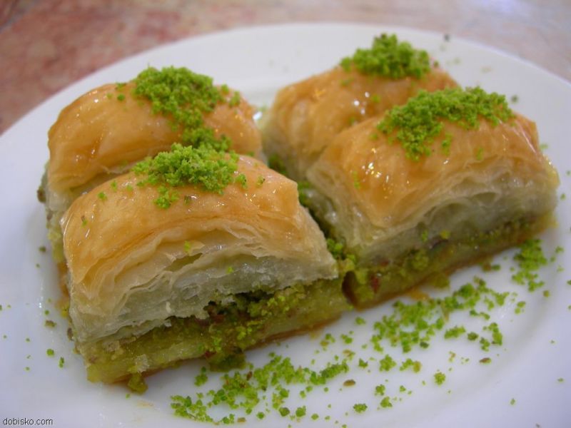 Baklava, an authentic Greek dessert