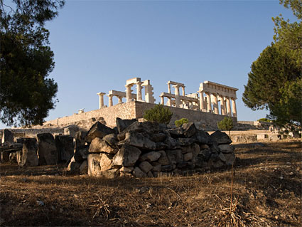 The Temple of Aphaia in Aegina