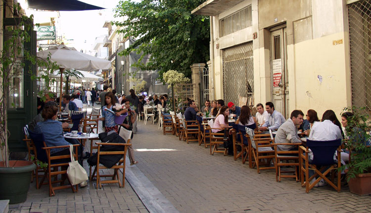 Top Athens pedestrian zones