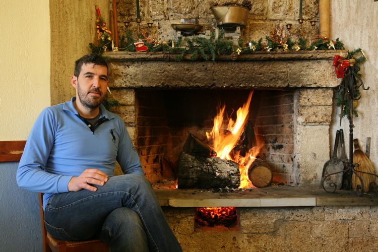 Sotiris Kourias, the owner of Kouria Hotel