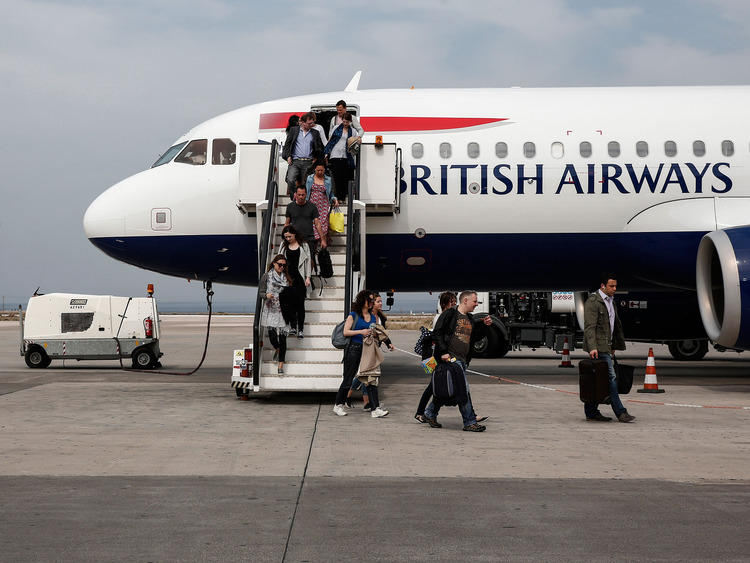 Η British Airways συνδέει τις δύο πόλεις...