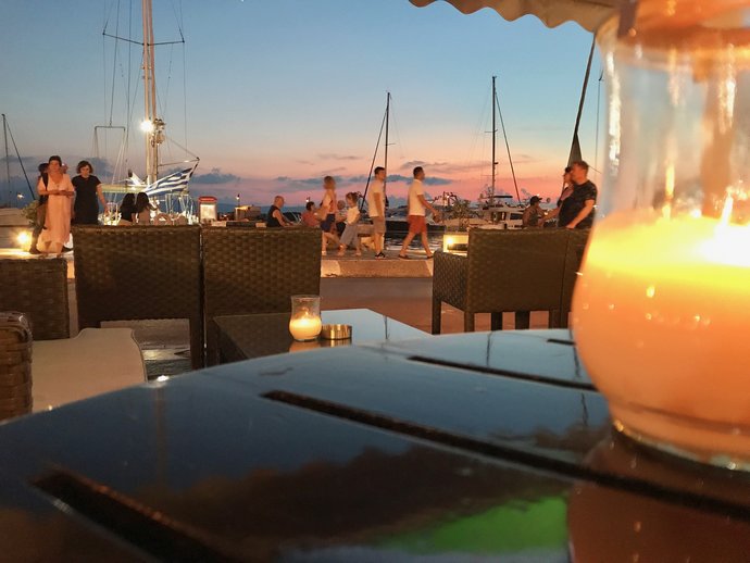 We found the best scandinavian bar in Naxos! 