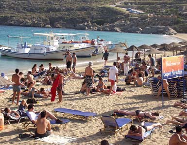 Ευρώπη - Ελλάδα - Νησιά Αιγαίου πελάγους - Κυκλάδες - Μύκονος - Καλαμοπόδι 