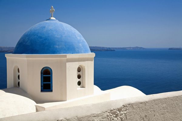 Ευρώπη - Ελλάδα - Νησιά Αιγαίου πελάγους - Κυκλάδες - Σαντορίνη 