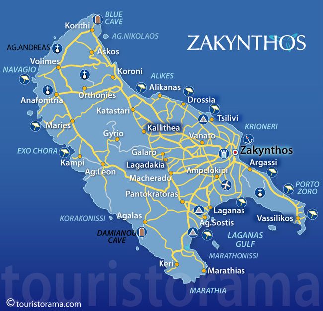Car rental, Hire Rent a car in Zakynthos